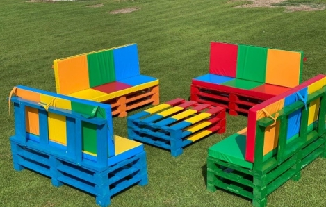 Colored Bench
