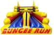 2 Lane Bungee Run Basketball Rental