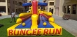 2 Lane Bungee Run Basketball Rental