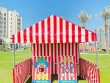 Classic Carnival Tent with Skill Games