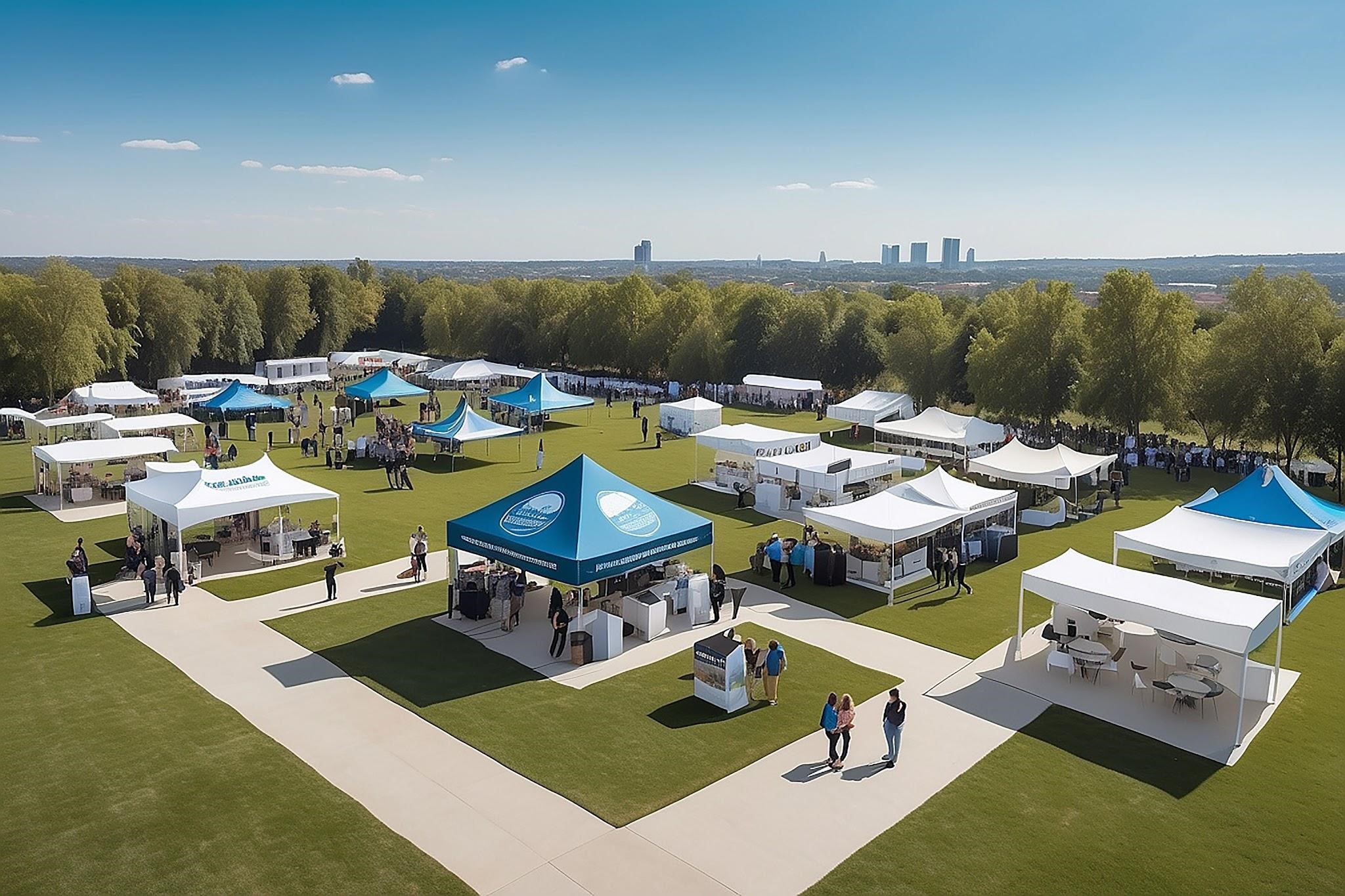 Corporate team-building event or family day celebration